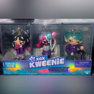 XOX Kweenie Fearless Kweens Series Figurine 3 Pack